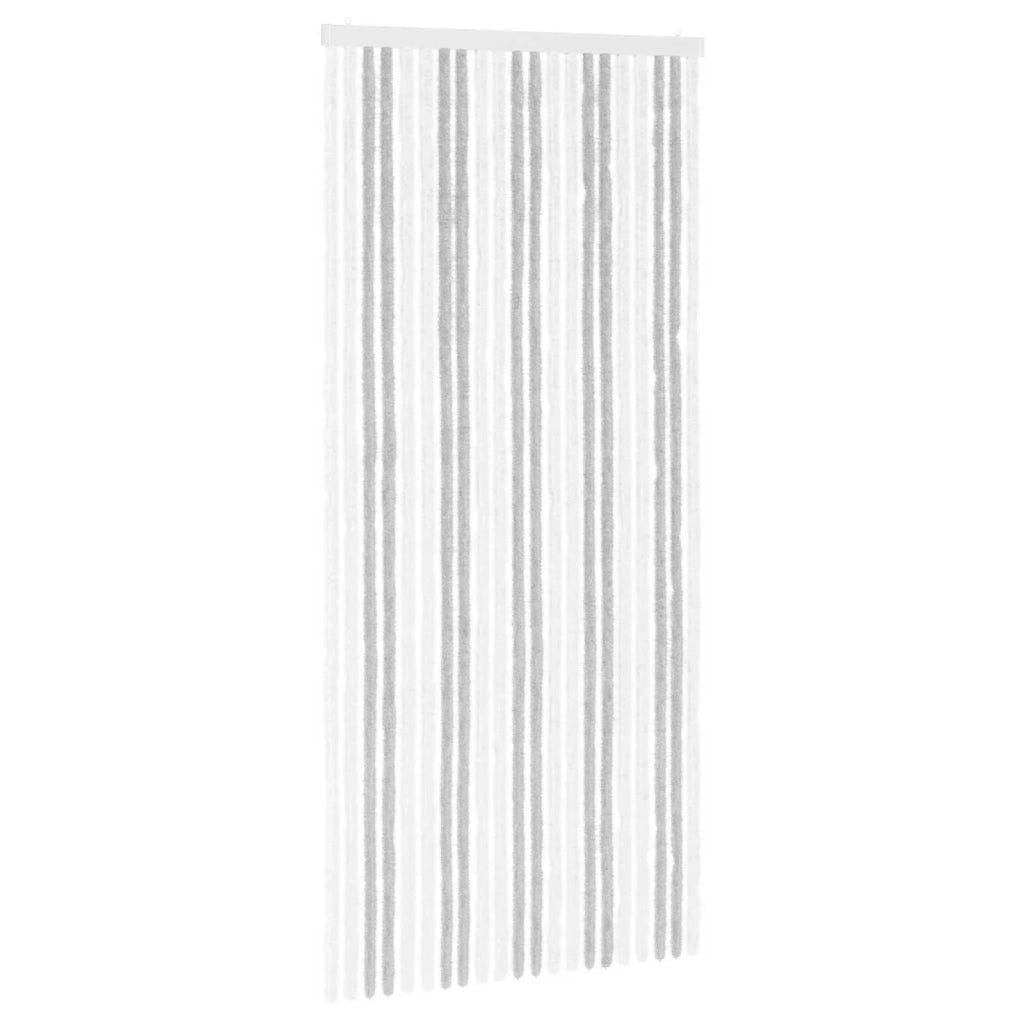 Tenda per insetti in chenille Grigio chiaro e bianco 42034415