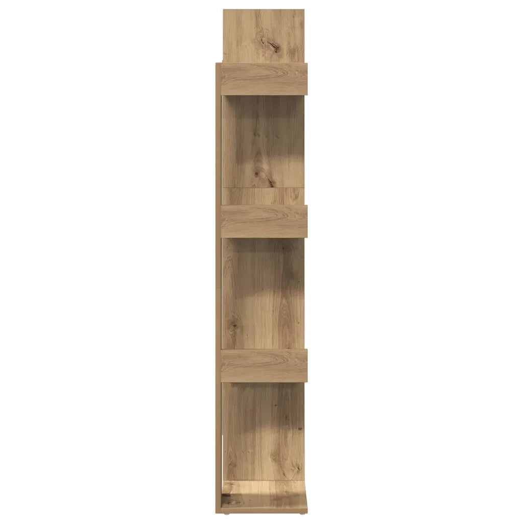 Libreria Rovere Artigianale 86x25,5x140 cm Legno Multistrato 856693