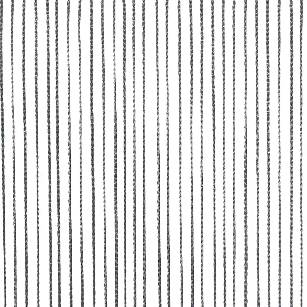 Tende a fili 2 pz Antracite 140x250 cm
