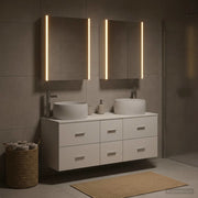 Set di mobili per il bagno 5 pcs Bianco 3407047
