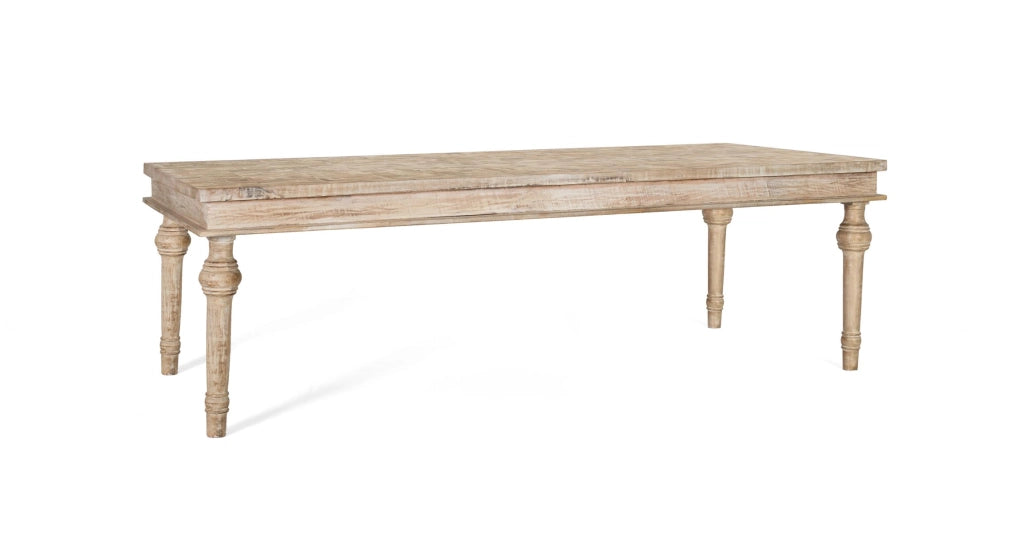 Tavolo da pranzo in legno massello di mango 200cm
