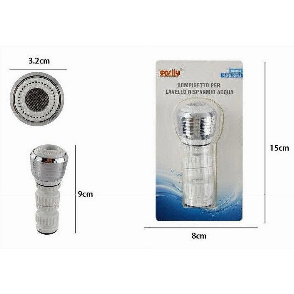 Trade Shop - Aeratore Rompigetto Rubinetto Cucina Lavello Filtro Snodato Risparmio Acqua 69260 -