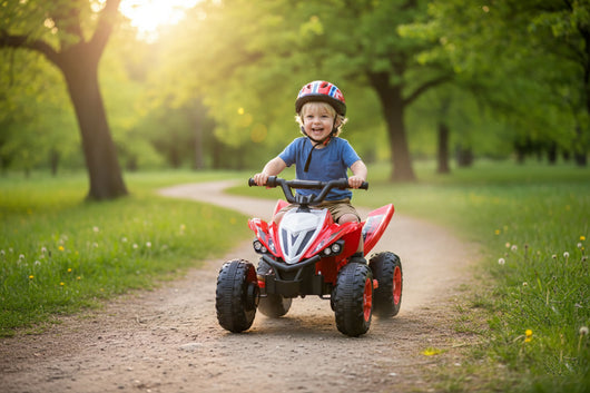 Quad Elettrico per Bambini 12V 4,5Ah Rosso