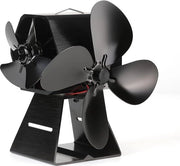 Ventilatore a manto riscaldante a doppia motorizzazione - 4 pale - alimentato da caldaia - ecologico - efficiente - alimentato da camino o stufa a legna