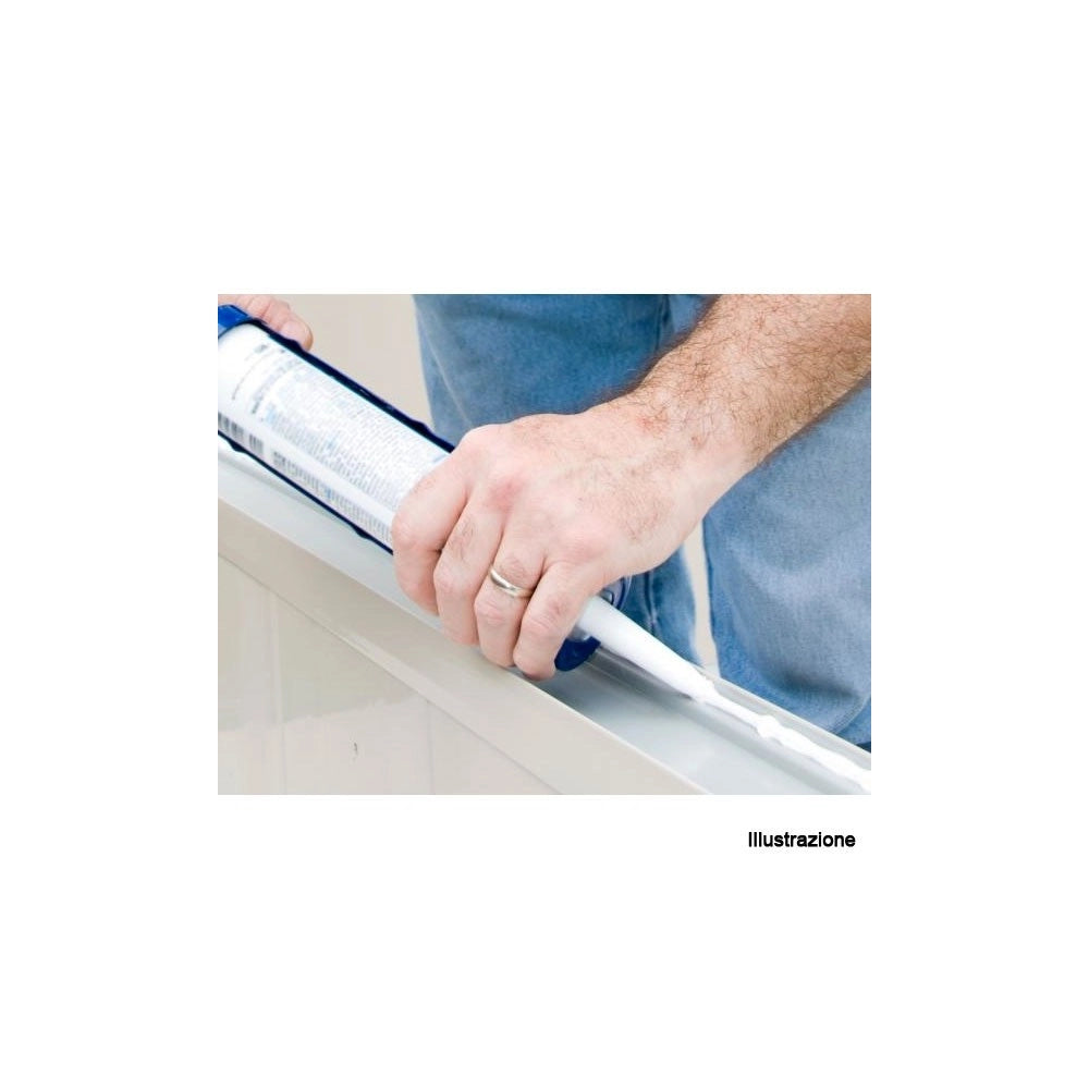 Trade Shop - Pistola Universale Per Silicone E Tutti I Sigillanti 30 Centimetri Ancorante -
