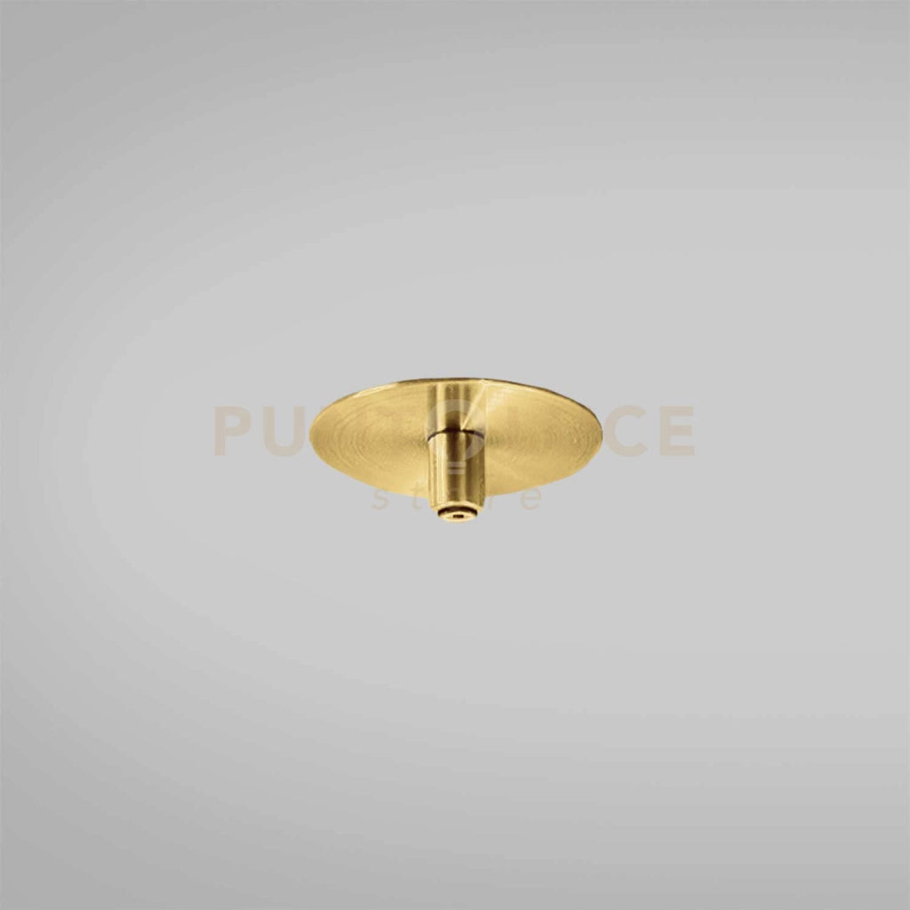 OFELIA B/I MINI - ROSONE SINGOLO TONDO AD INCASSO PIU ACCESSORI COLORE OTTONE