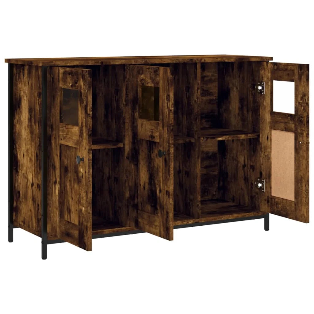 Credenza cassettiera cassettiera mobile contenitore organizer cucina soggiorno soggiorno 100 x 35 x 70 cm derivati ​​del legno marrone 02_0030830
