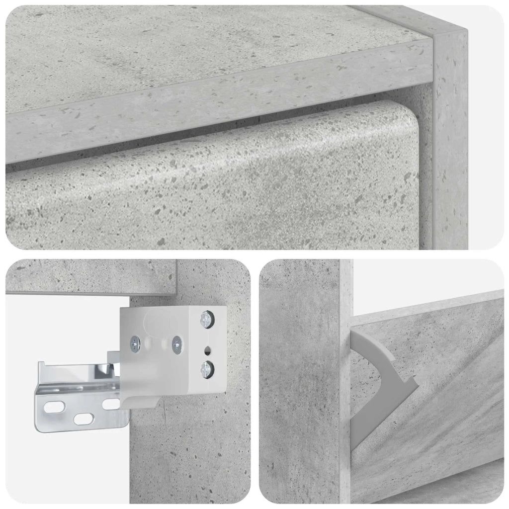 Mobiletto per Scarpe da Muro BREDA 71 x 17 x 43 cm 897508