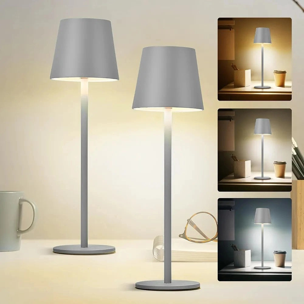 Lampada Da Comodino App1369-t Grey
