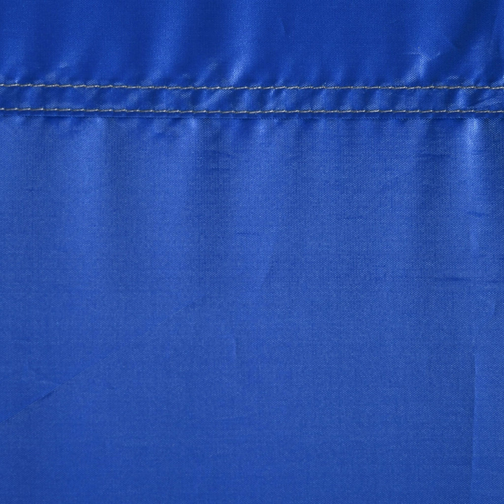 Tenda da Doccia Pop Up Impermeabile 126x124x189 cm con Porta a Cerniera Blu Scuro