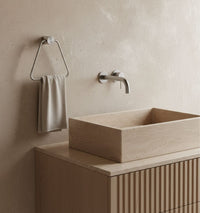 Portasciugamano Da Bagno Tomi 5810 Brush Nickle