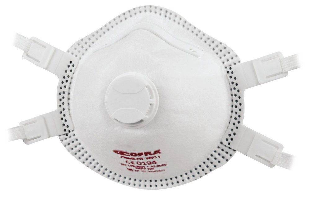 10pz mascherina di protezione cofra ffp3 con valvola di espirazione m010-k131a cod:ferx.95088
