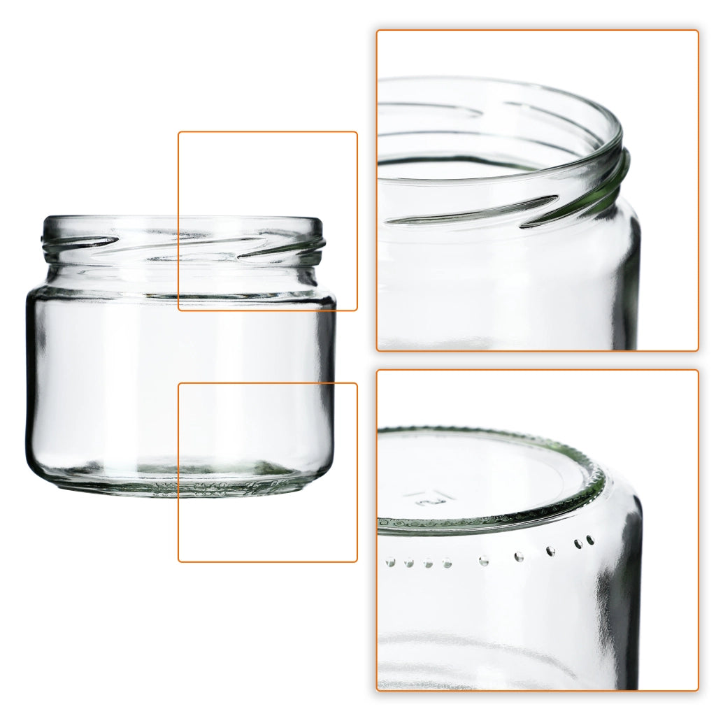 KADAX Sonka vasetti 330ml 50pz 82mm + coperchi "Cetrioli"