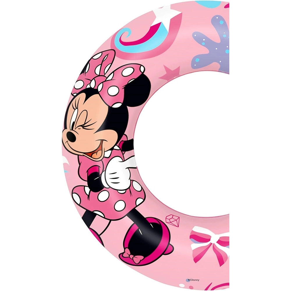 Trade Shop - Ciambella Gonfiabile Salvagente Minnie Paperina Mickey Mouse Mare Piscina Spiaggia 91040 -