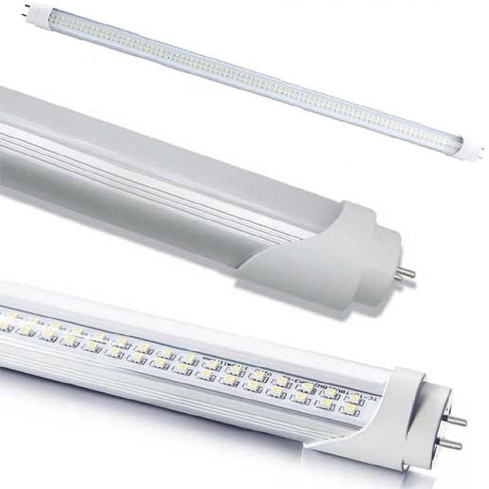 Trade Shop - Tubo Neon A Led T8 60cm  90cm 120cm 150cm 6000k 3000k Luce Fredda Calda Neutra - -bianco Caldo  Copertura Trasparente 150 Cm   -