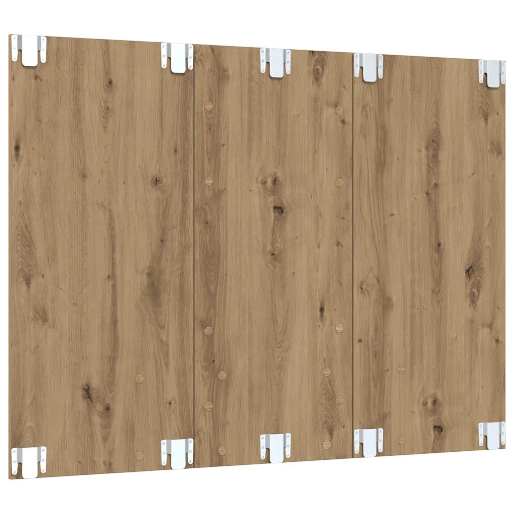 vidaXL Mobile TV da Parete rovere artigianale 120 x 23.5 x 90 cm