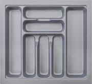 Cassa per utensili per ante scale, 60 pezzi, in plastica, resistente alla lavastoviglie, 517 x 474 mm.