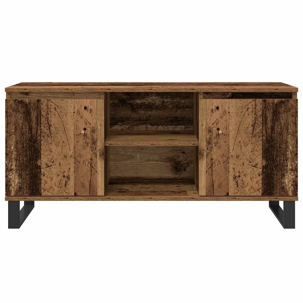 Mobile TV-Credenza per TV-Console TV Legno vecchio 104 x 35 x 50 cm Legno multistrato 352208