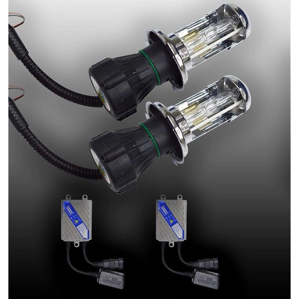 Trade Shop - Kit Lampadine Xeno H4 55w Hid Lampada Fari Luci Per Auto Centraline Kit-55w-h4-3 -
