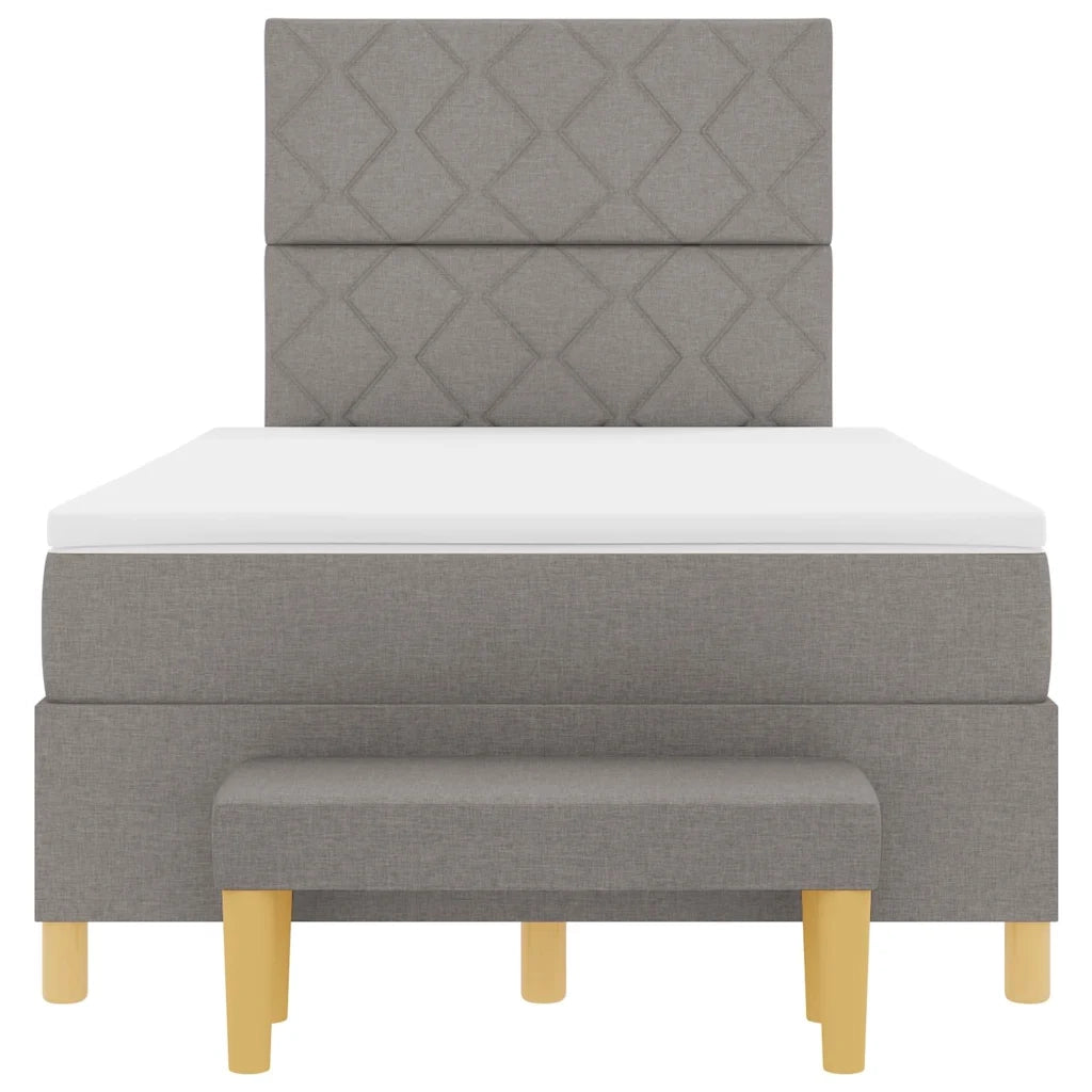 Letto a molle con testiera Talpa 200 x 120 cm Tessuto 3344370