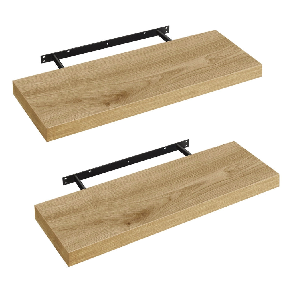 Mensola da parete Artisan 60cm in Rovere e Metallo