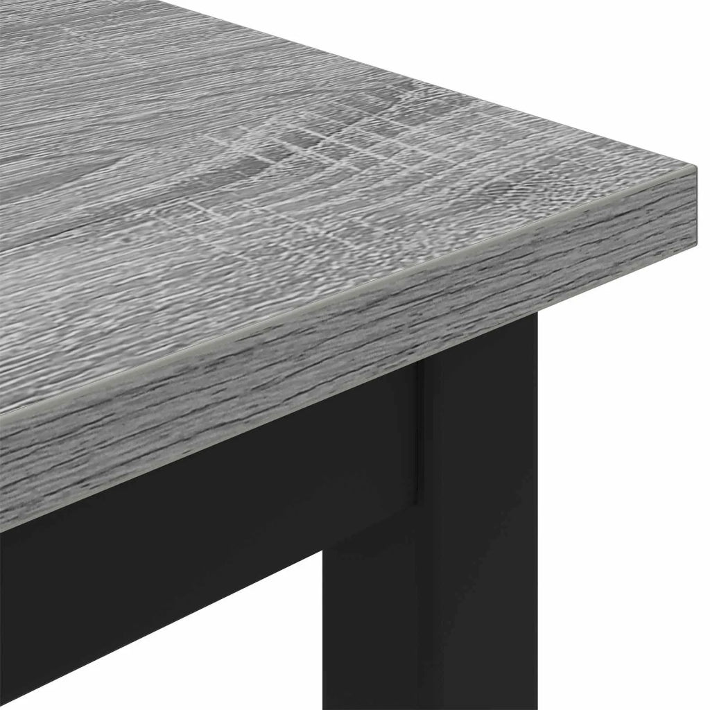 panchina Grigio Sonoma 200 x 35 x 45 cm Legno ingegnerizzato 892611