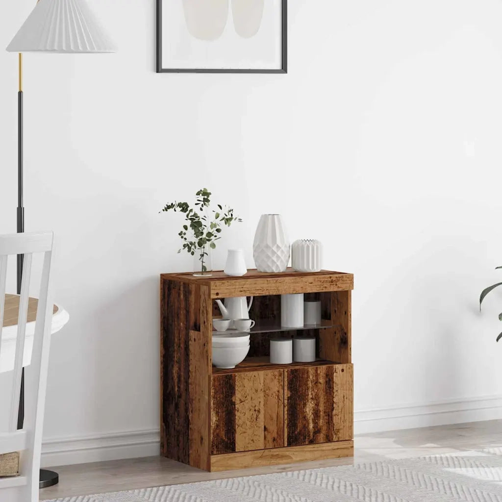 Credenza-Buffet-Armadio da cucina Marrone 60 x 37 x 67 cm Legno multistrato 642829