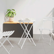 Tavolo da bistrot Bianco Ø 50 x 71 cm 42002962