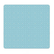 Trade Shop - Tappeto Tappetino Pvc Azzurro Antiscivolo Per Vasca Bagno Doccia 52x52 Cm 79766 -
