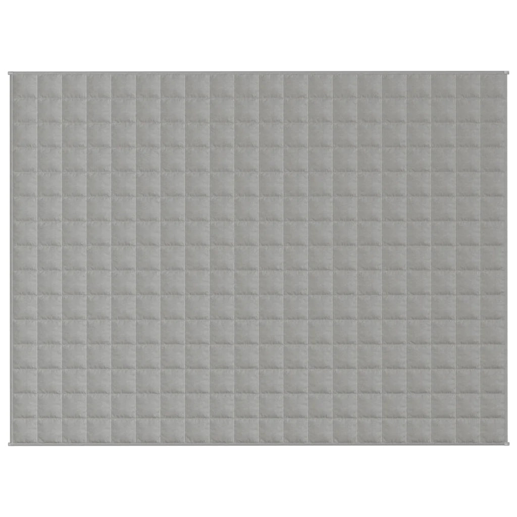 Coperta Ponderata Grigia 150x200 cm 7 kg Tessuto 350720
