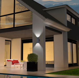 Applique da Esterno a LED in Pressofusione di alluminio Antracite