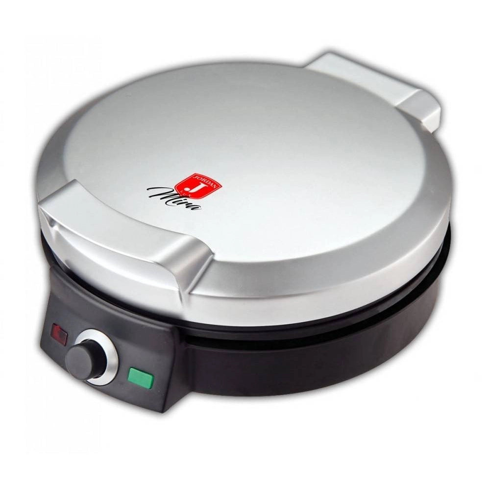 Trade Shop - Piastra Elettrica Per Waffle Antiaderente 1000w Waffel Cialde Crepes Ks-506 -