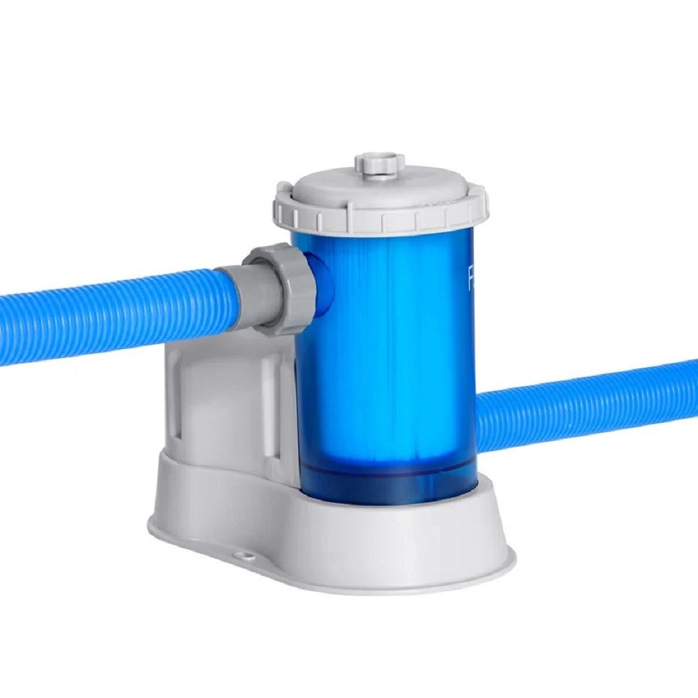 Trade Shop - Pompa Filtro Trasparente Da 5.678lt/h A Cartuccia Per Piscina Fuori Terra 58675 -