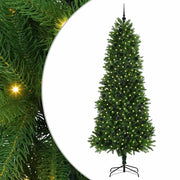 Albero di Natale | Decorazioni natalizie con 300 LED con supporto Verde 240 cm PE