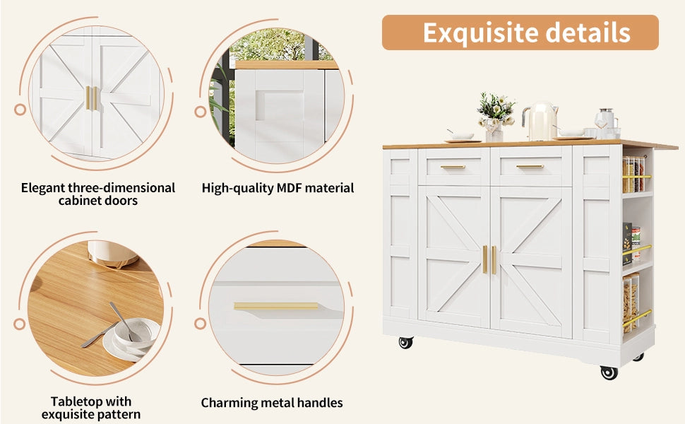 Tavolo da Pranzo Allungabile con Buffet e Piano in Legno ¨C MINIMAL ¨C Bianco
