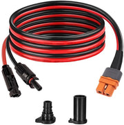 Cavo da solare a XT60i 10AWG - Adattatore di connettore XT60i Cavo di allungamento femmina per Stazione di ricarica portatile Generatore solare Pannello solare (18 m)