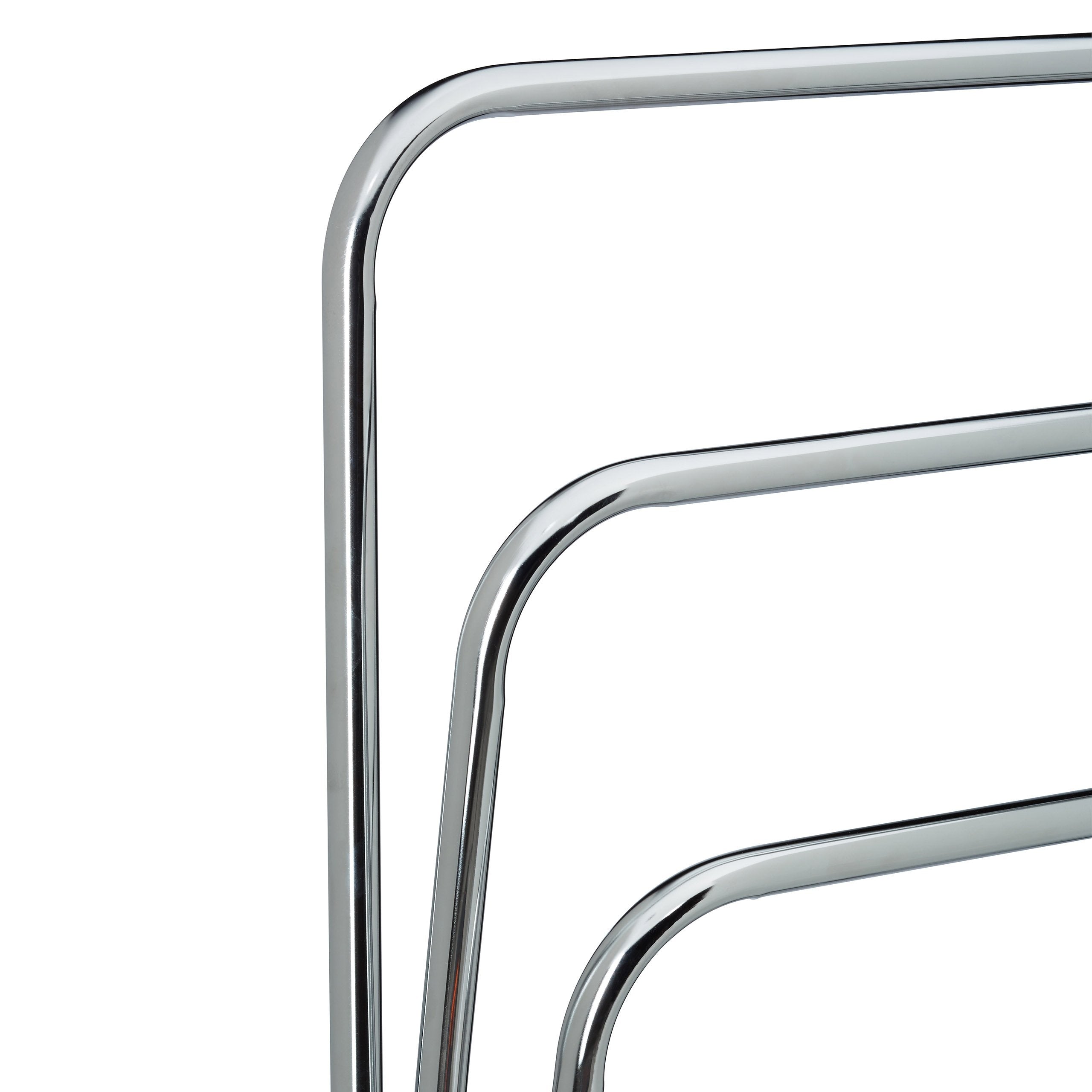 Porta asciugamani porta asciugamani da terra 3 barre in metallo 85 cm 3213062