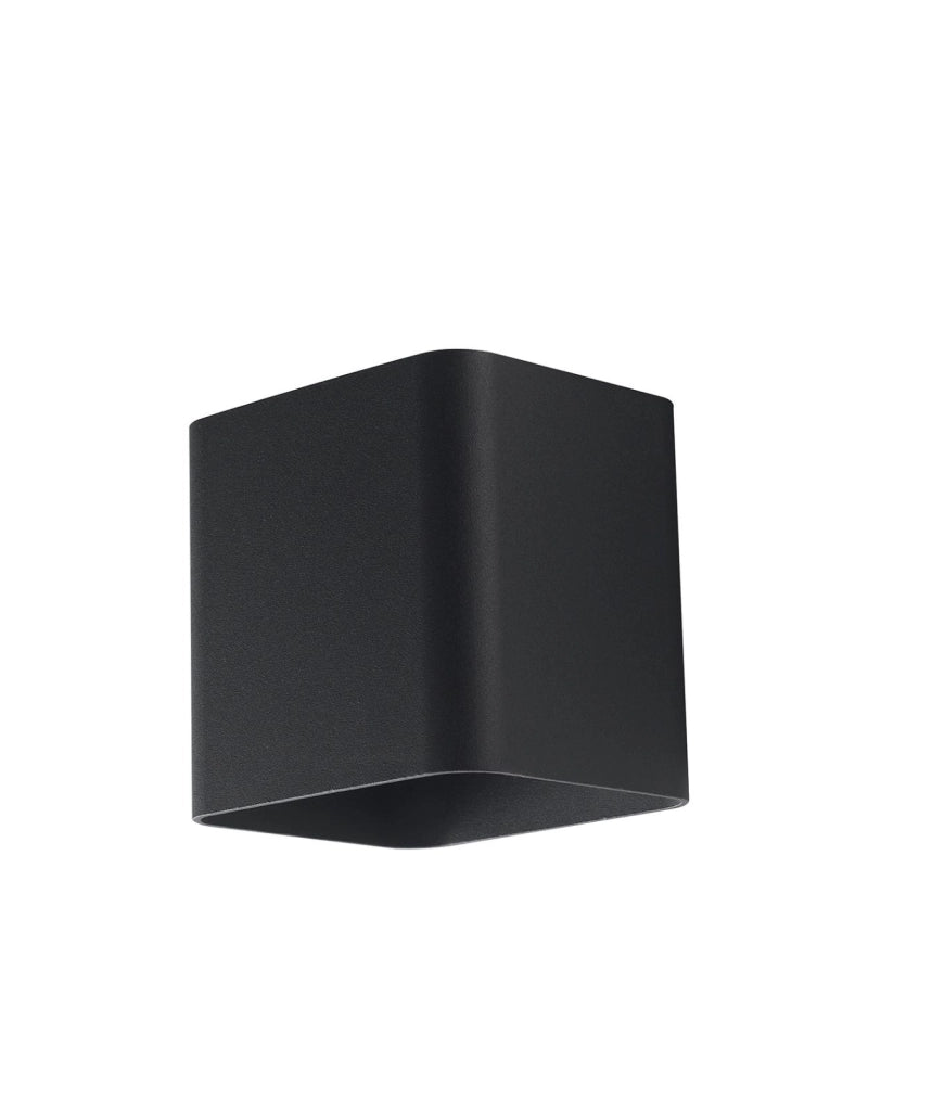 APPLIQUE BIEMISSIONE LED BIOME NERA 7W 840LM CCT 3000K / 4000K IP54 11X11X9,5CM