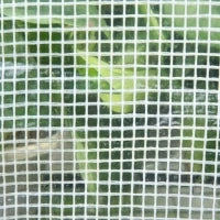 Serra a Tunnel con 4 Finestrelle e Ingresso a Zip in Acciaio Zincato e PE, 3x2x1.9 m, Bianco