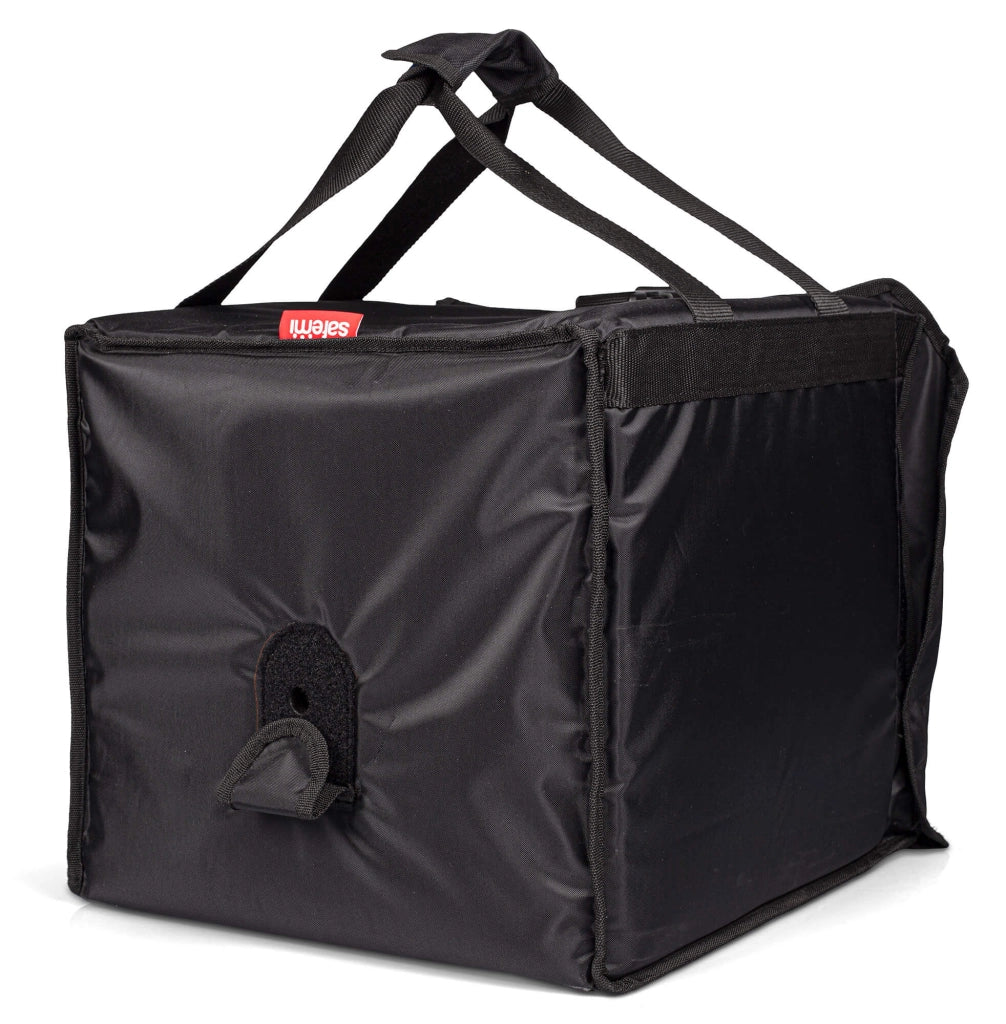 Borsa Termica Rigida Magnetica Porta Pizze da Asporto 10 Cartoni Safemi Magnetic 10 Nera