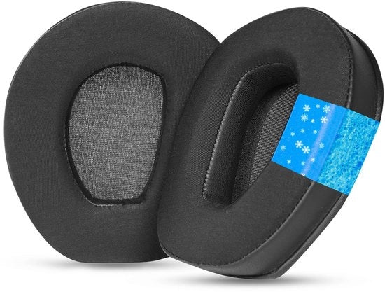 Orecchini di raffreddamento in gel compatibili con RS175/RS185/RS195/RS165, HDR175/HDR185/HDR195/HDR165/TR175, cuffie da testa di sostituzione con lato di stoffa in gel con spessore aggiunto