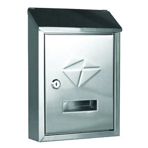 C CASSETTA POSTALE NEPAL INOX 304 20.5X6.8X30CM