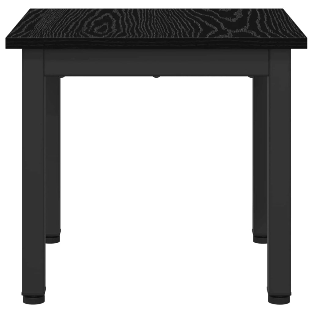 Tavolino da salotto Rovere Nero 40 x 40 x 36 cm
