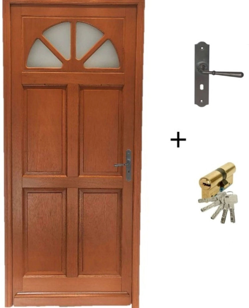 Porta d'ingresso 'Ferji' 215X90 a sinistra a spinta con maniglia e serratura senza maniglia