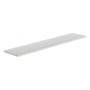 Mensola da Muro, Scaffale Legno, Mensola da Parete, Rovere Sbiancato, 96x20x1,8 cm - Smart