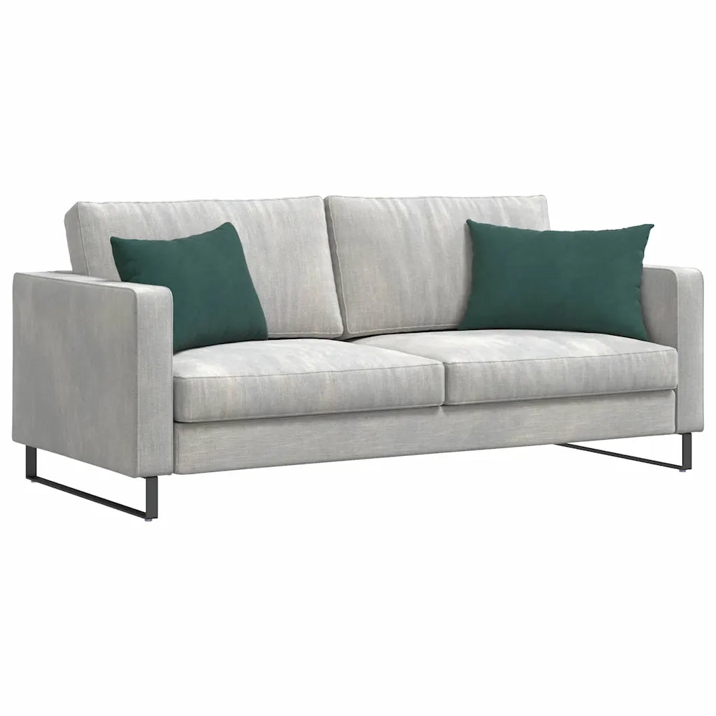 Cuscini da Divano 2 pz | Cuscini per sedie Verde scuro 60 x 40 cm Tessuto in Cords