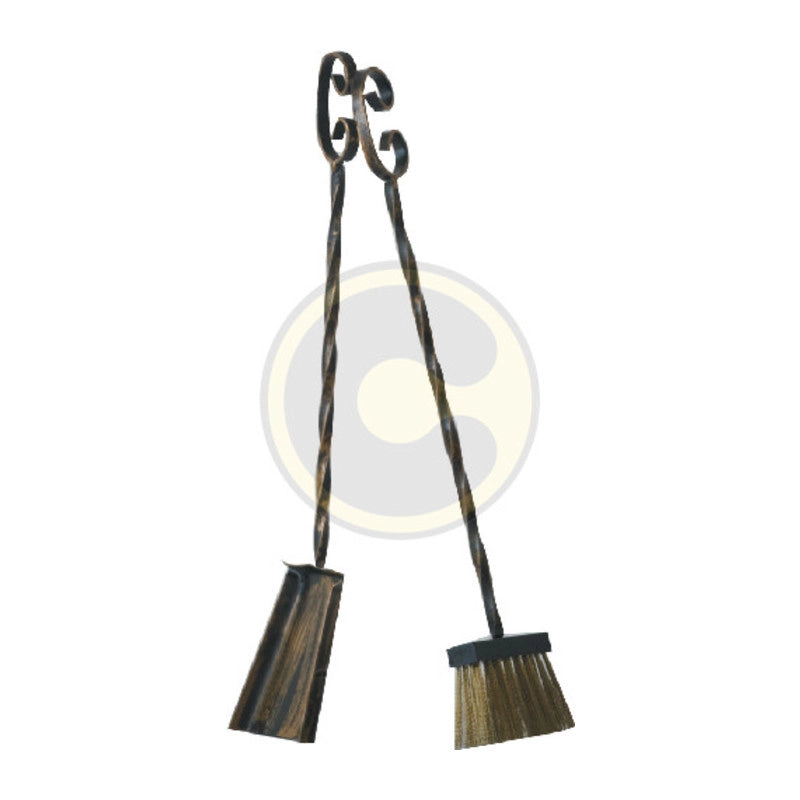 SCOPINO METALLICO RICAMBIO PER SET CAMINO- AIELLO E. SPAZZOLIFICIO- 1,0 pz