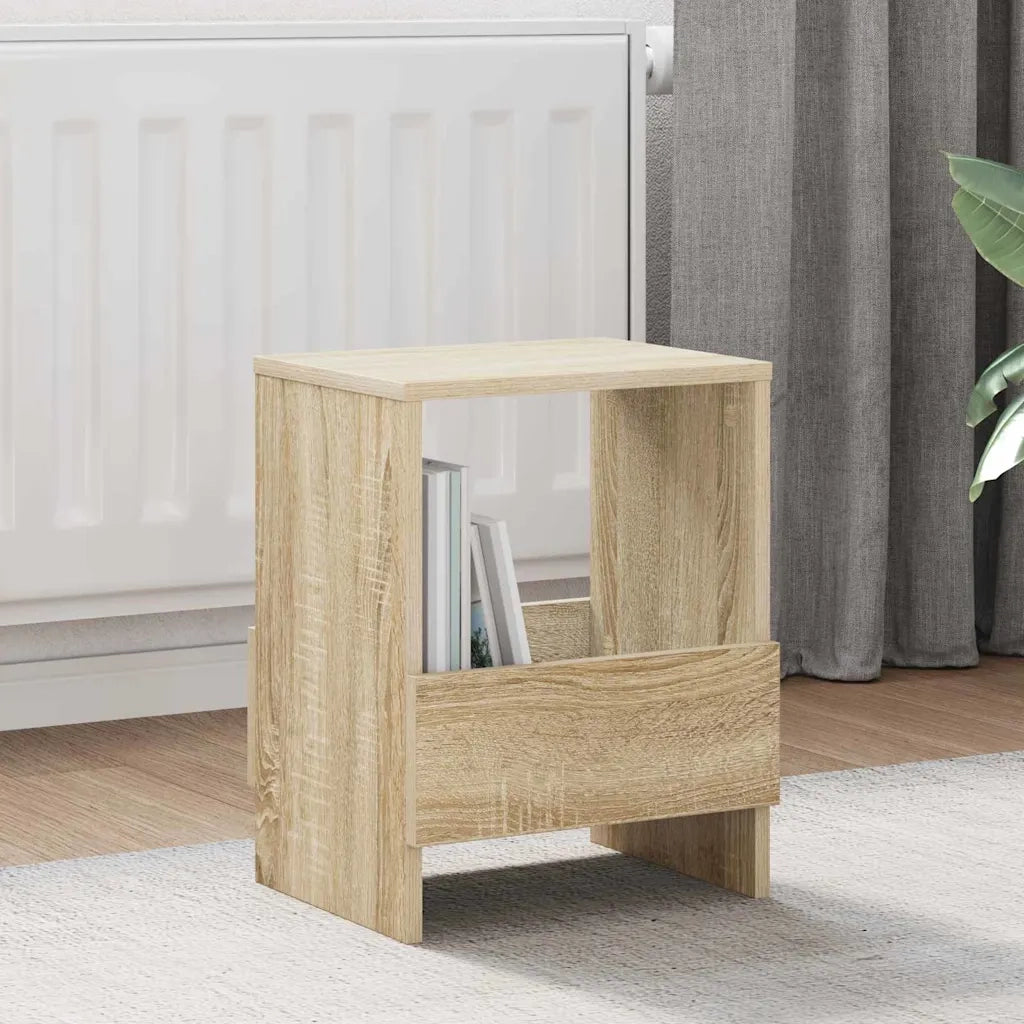 Scaffale per riviste Rovere Sonoma 35 x 30 x 45 cm CFW4694381