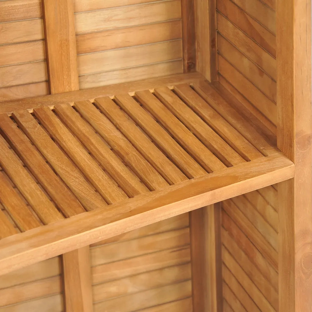 Tavolo da Bar Pieghevole 155x53x105 cm in Massello di Teak 43804