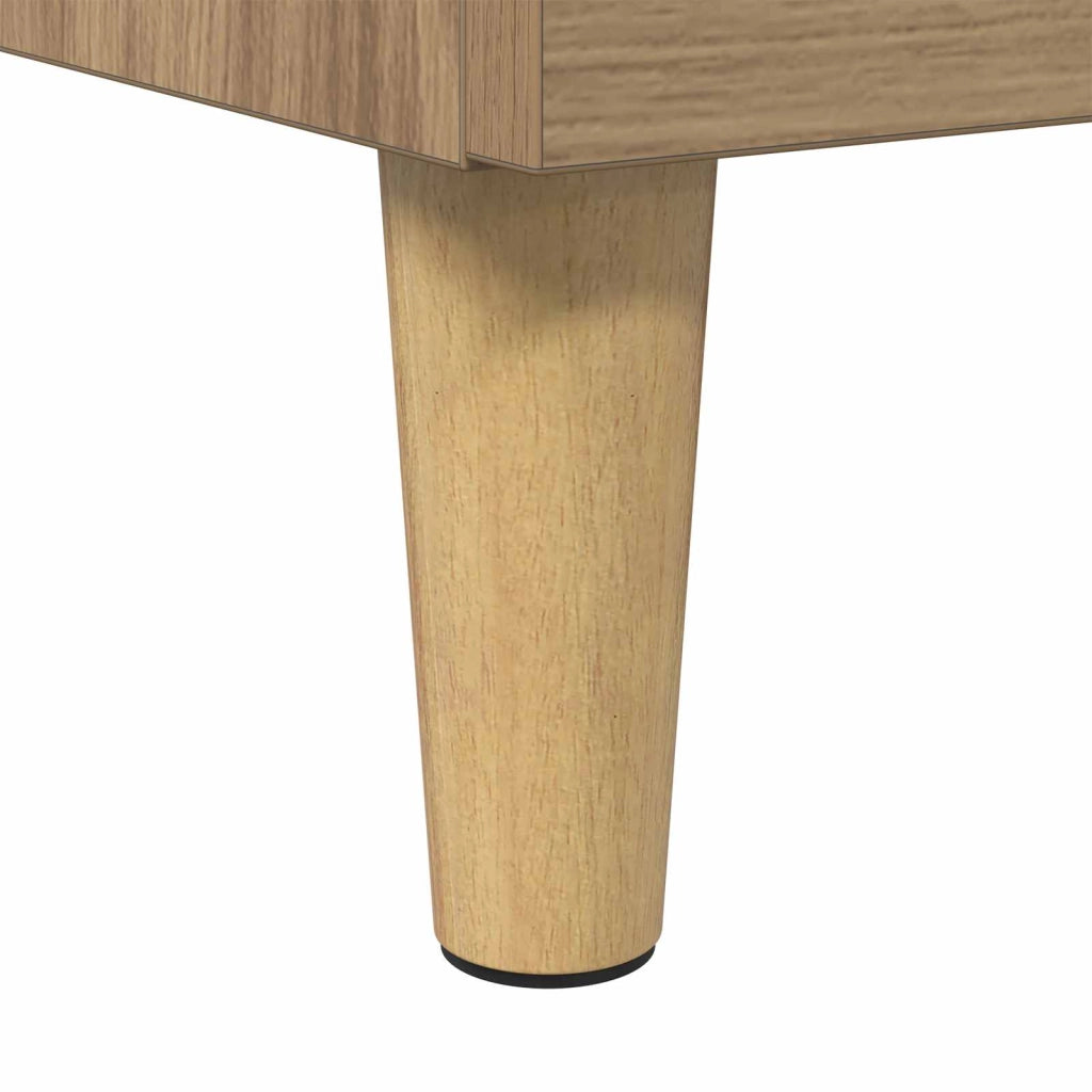 Armadio letto compatto e resistente con cassetto stile rustico per camera da letto 40 x 35 x 50 cm legno ingegnerizzato marrone 02_0054524